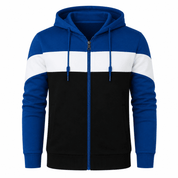 Graham Pickford | Colorblock Zip-Up Hoodie For Men