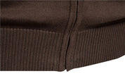 Barnaby Kingswell | Cotton Zip Sweater With Contrast Panel