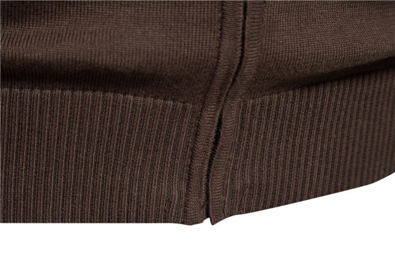 Barnaby Kingswell | Cotton Zip Sweater With Contrast Panel