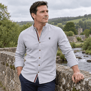 Callum Bardsley | Cotton Shirt With Contrast Placket