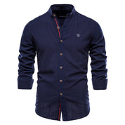 Callum Bardsley | Cotton Shirt With Contrast Placket