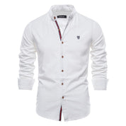 Callum Bardsley | Cotton Shirt With Contrast Placket