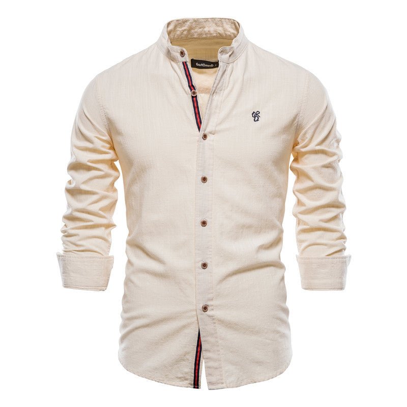 Callum Bardsley | Cotton Shirt With Contrast Placket