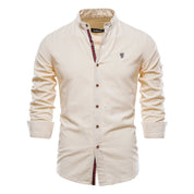 Callum Bardsley | Cotton Shirt With Contrast Placket