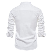 Callum Bardsley | Cotton Shirt With Contrast Placket