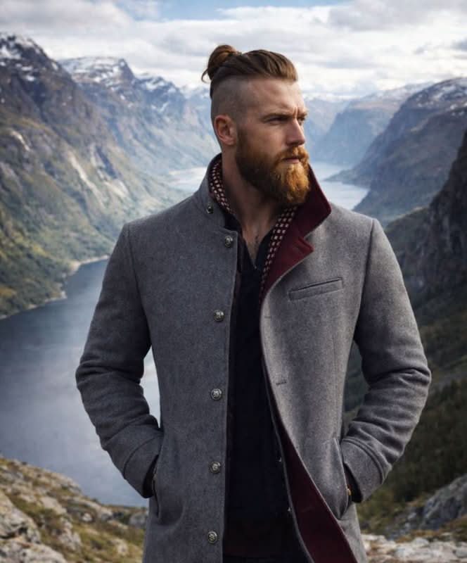 Frederick Ashby | Knightsman Wool-Blend Overcoat with Detachable Collar