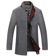 Frederick Ashby | Knightsman Wool-Blend Overcoat with Detachable Collar