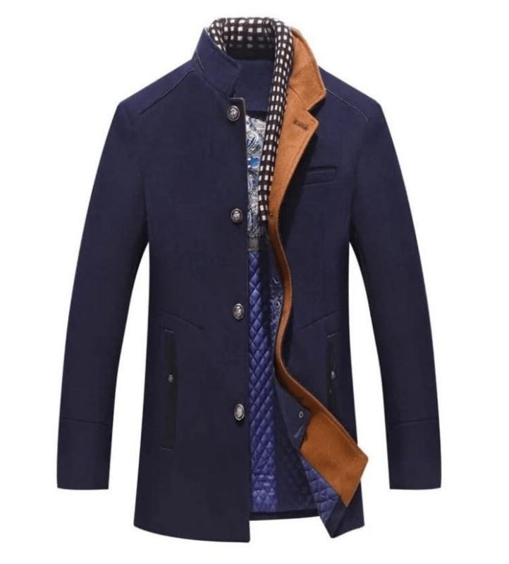Frederick Ashby | Knightsman Wool-Blend Overcoat with Detachable Collar
