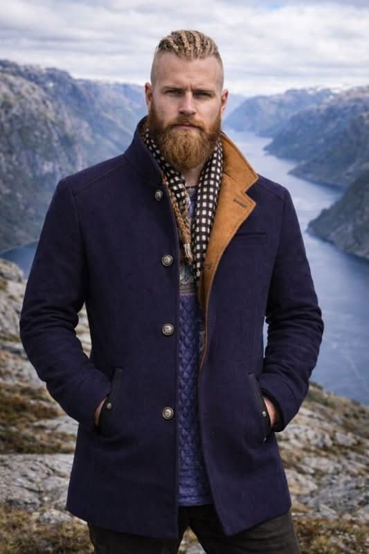 Frederick Ashby | Knightsman Wool-Blend Overcoat with Detachable Collar