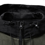 Gideon Sharpe | Fleece-Lined Hoodie With Contrast Detailing