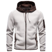 Gideon Sharpe | Fleece-Lined Hoodie With Contrast Detailing