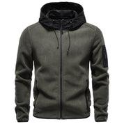 Gideon Sharpe | Fleece-Lined Hoodie With Contrast Detailing