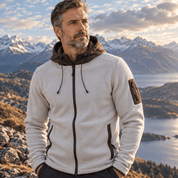 Gideon Sharpe | Fleece-Lined Hoodie With Contrast Detailing