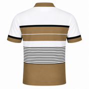 Barnaby Kingsley | Striped Contrast Polo Shirt