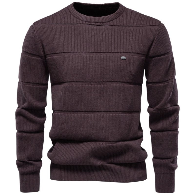 Graham Pearce | Cotton-Rich Crew Neck Sweater