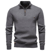 Nigel Thorpe | Fair Isle Quarter-Zip Sweater For Men