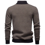 Nigel Thorpe | Fair Isle Quarter-Zip Sweater For Men