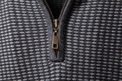 Nigel Thorpe | Fair Isle Quarter-Zip Sweater For Men