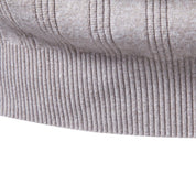 Rowan Whitlock | Ribbed Knit Sweater With Polo Collar