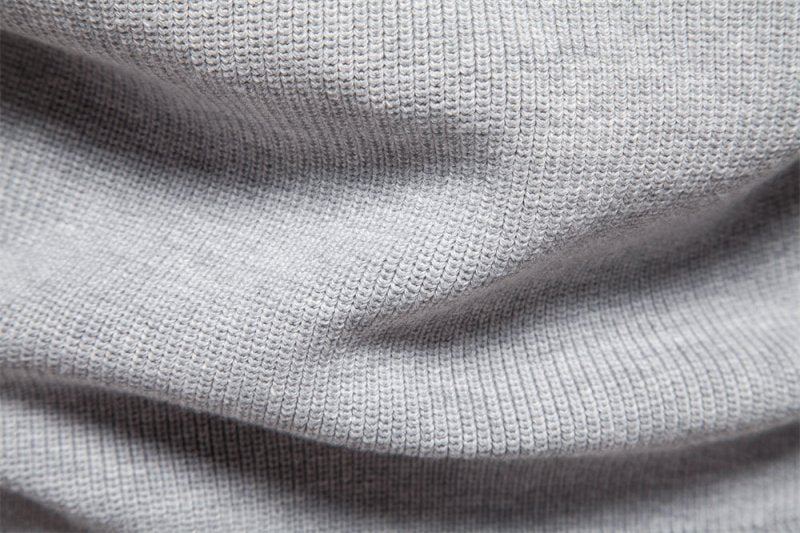 Nigel Prescott | Two-Tone Quarter-Zip Sweater