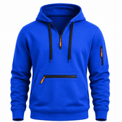 William Sinclair | Sweat à capuche demi-zip
