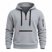 William Sinclair | Sweat à capuche demi-zip