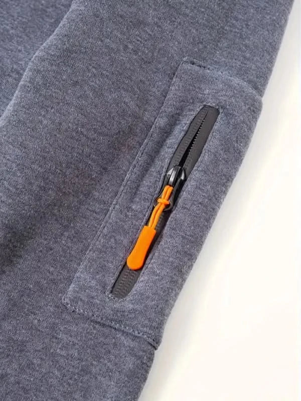 William Sinclair | Sweat à capuche demi-zip