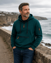 William Sinclair | Sweat à capuche demi-zip