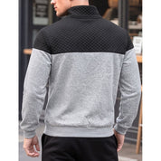 Theodore Ashfield | Textured Quarter-Zip Sweatshirt