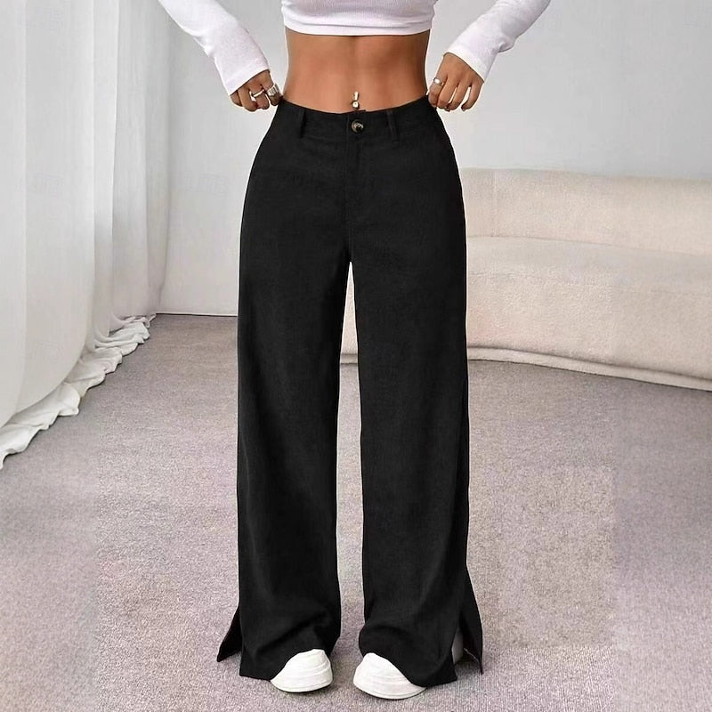 Naomi Prentice | High-Waist Wide-Leg Trousers