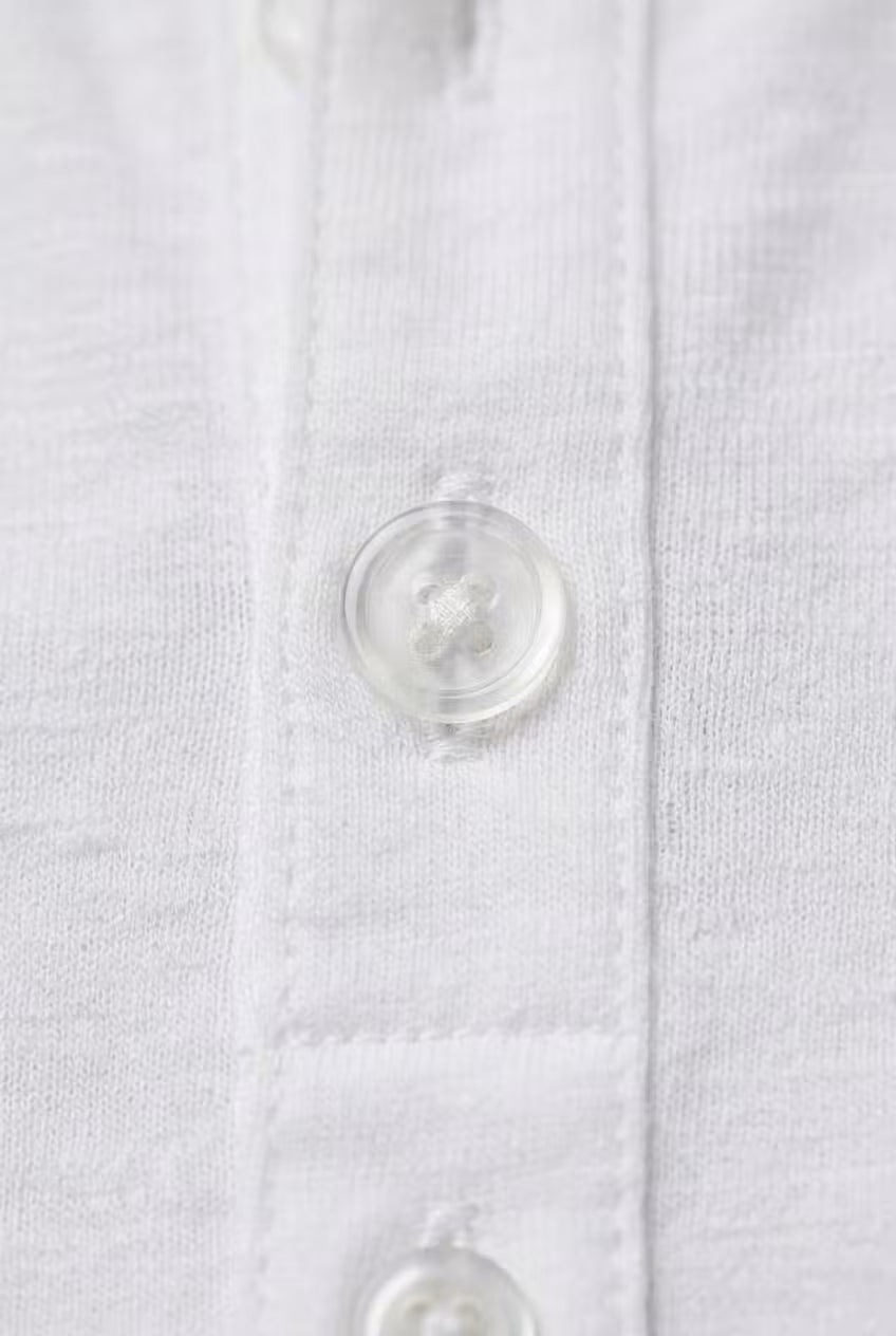 Fletcher Morris | Men's Cotton Henley T-Shirt Relaxed Fit