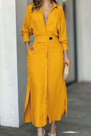 Sophie Laurent | Timeless Linen Maxi Dress