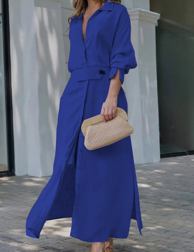 Sophie Laurent | Timeless Linen Maxi Dress