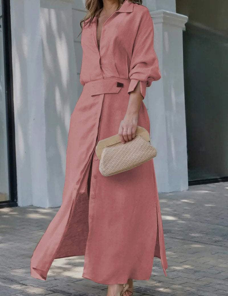 Sophie Laurent | Timeless Linen Maxi Dress