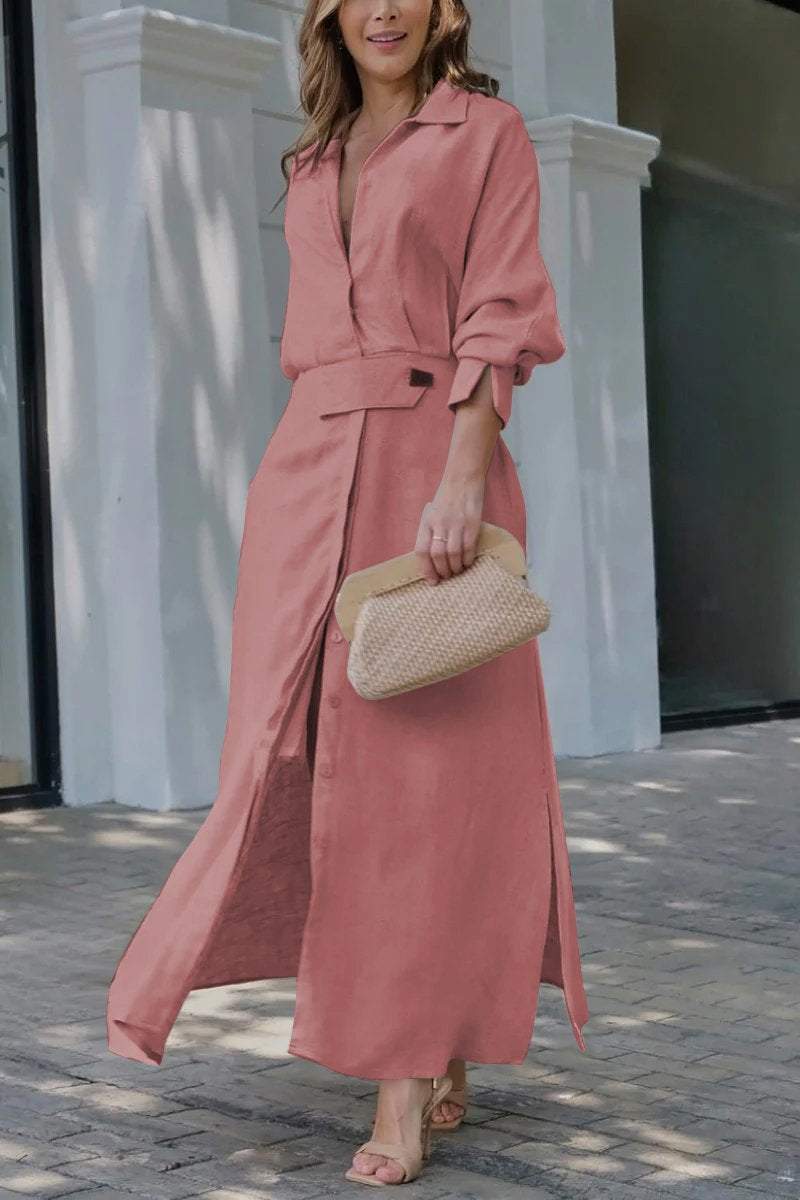 Sophie Laurent | Timeless Linen Maxi Dress