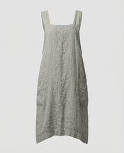 Daisy Clarke | Linen Apron Dress with Deep Pockets