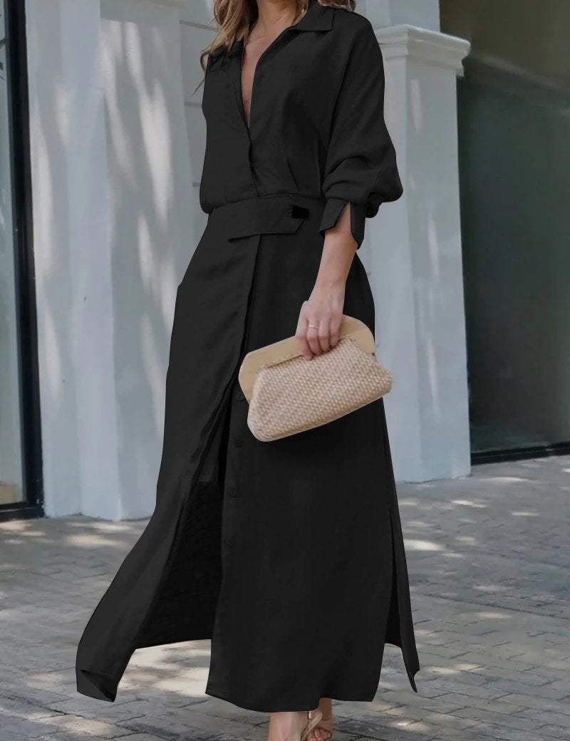Sophie Laurent | Timeless Linen Maxi Dress