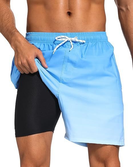 Oliver Statham | Quick Dry Swim Shorts with Compression Liner