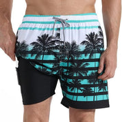 Oliver Statham | Quick Dry Swim Shorts with Compression Liner