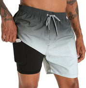 Oliver Statham | Quick Dry Swim Shorts with Compression Liner