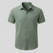 James Harrison | Classic Collared Linen Shirt