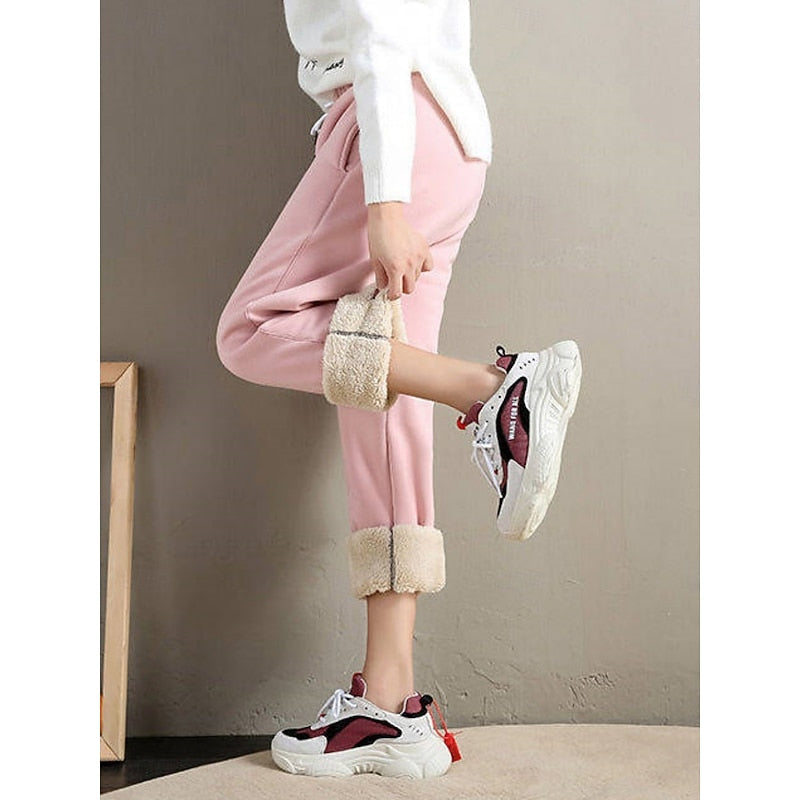 Margaret Thornley | Joggers douillets taille haute
