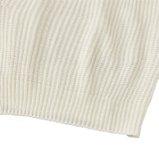 Rhys Cooper | Relaxed V-Neck Waffle Knit Jumper