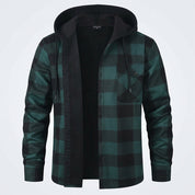 Joseph Braithwaite | Hooded Check Shirt Jacket