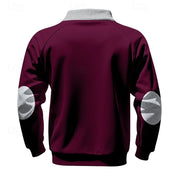 Callum Sandford | Quarter-Zip Colour Block Pullover