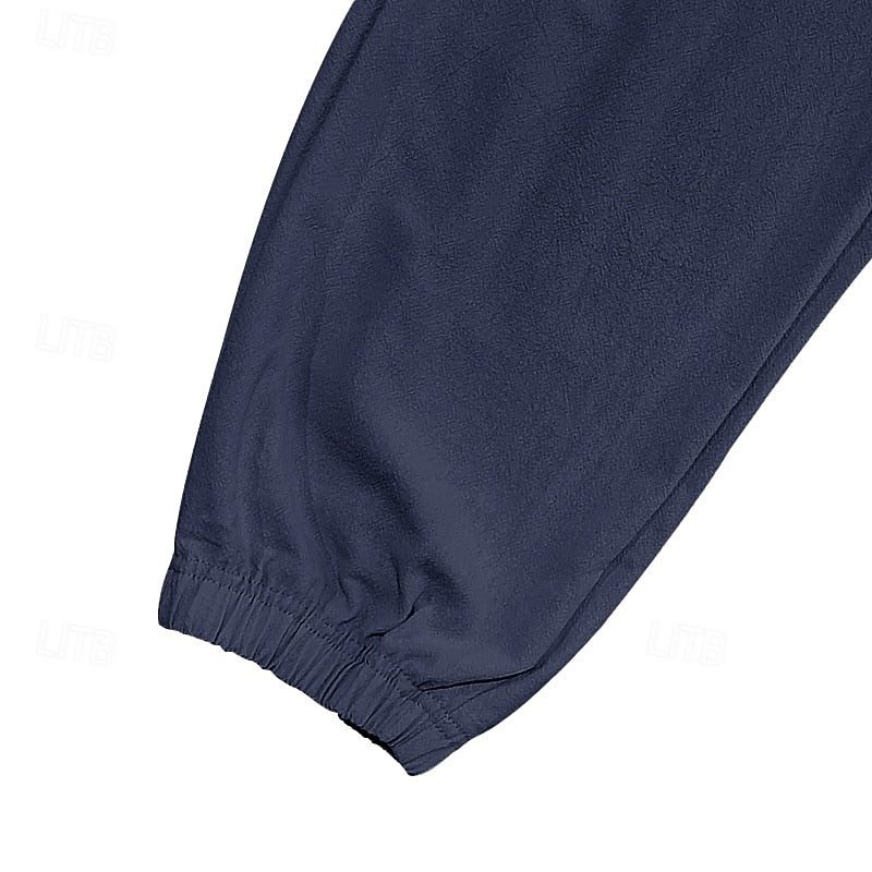 Curtis Hayward | Relaxed Cargo Trousers in Navy Blue