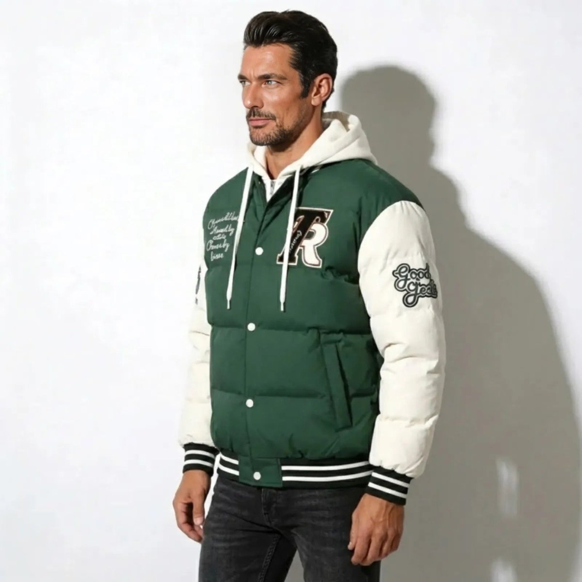 kouvr-evergreen-puffer-varsity-jacket-green-white-side..jpg