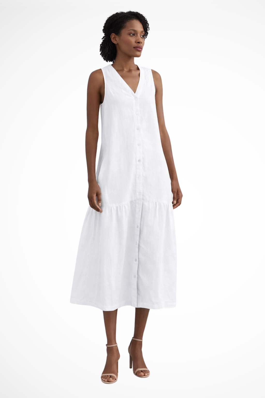 Élise Dubois | Elegant Midi Dress For Women