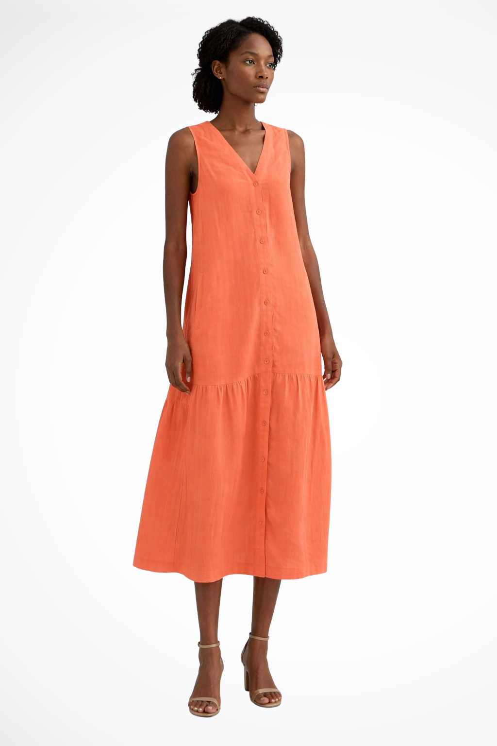 Élise Dubois | Elegant Midi Dress For Women