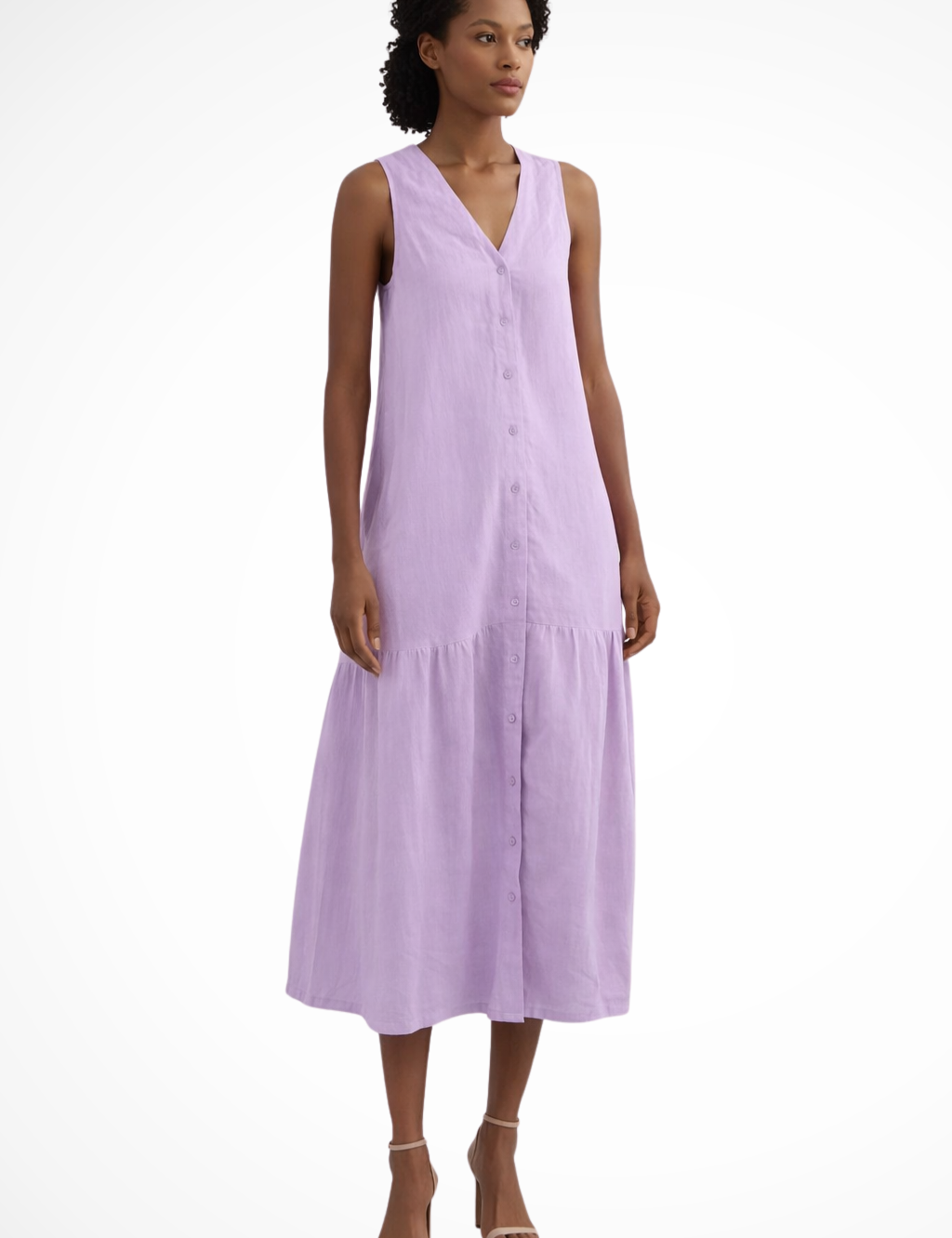 Élise Dubois | Elegant Midi Dress For Women